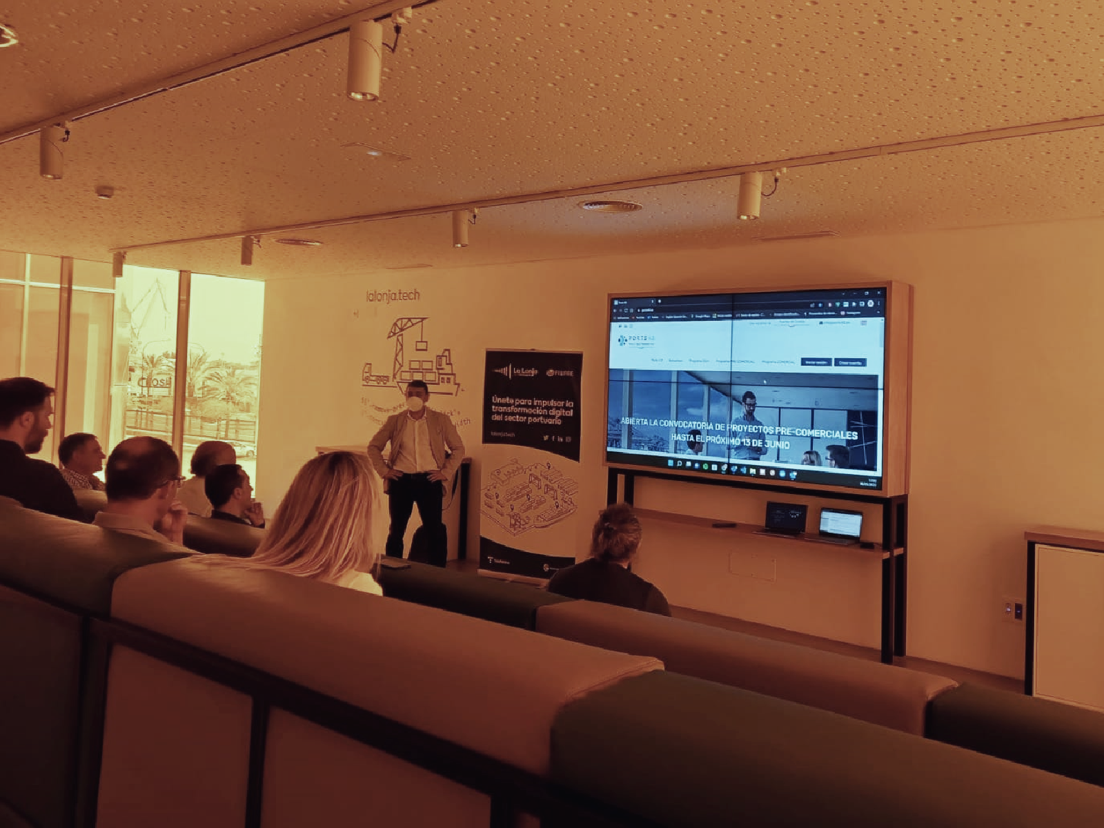 charla ayudas puertos del estado